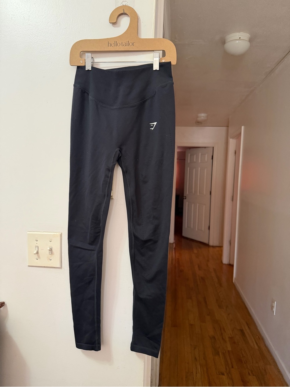 Gymshark Black High-Rise Active Leggings